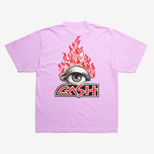FLAMING EYE TEE PURPLE